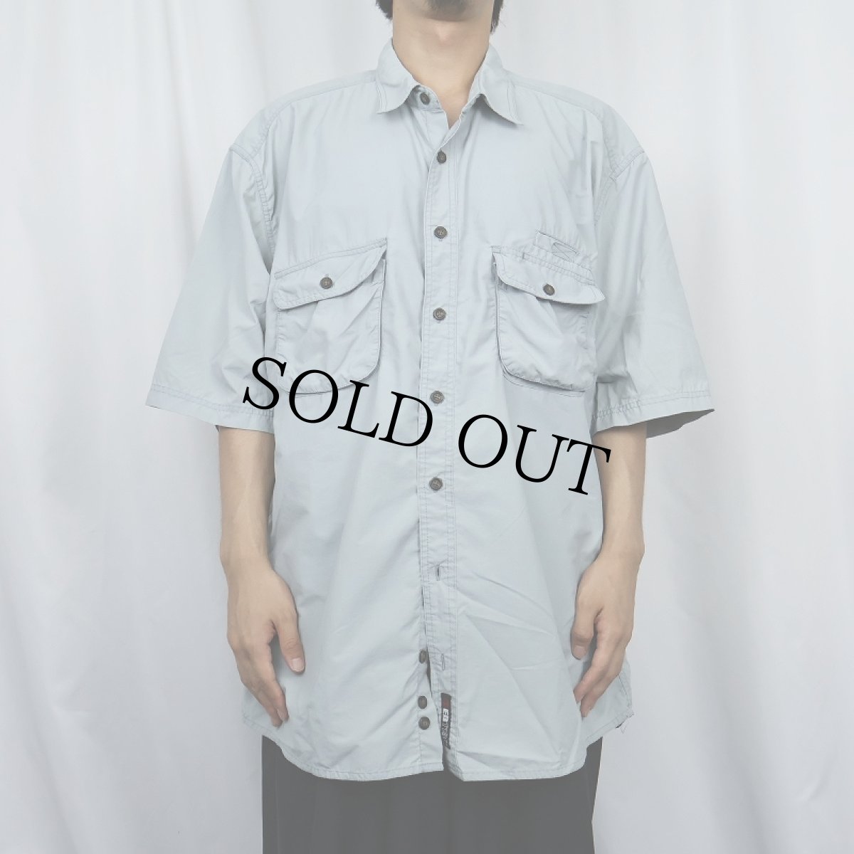 画像2: 90's〜 Levi's USA製 "ORIGINAL 501 BLUE JEANS" オーバーダイ プリントTシャツ M (2)