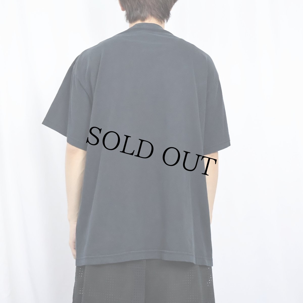 画像3: 2000's スカルプリントTシャツ BLACK XL (3)