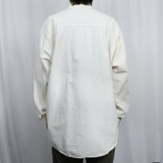 画像3: 90's〜 Levi's バンドカラー コットンシャツ XL (3)