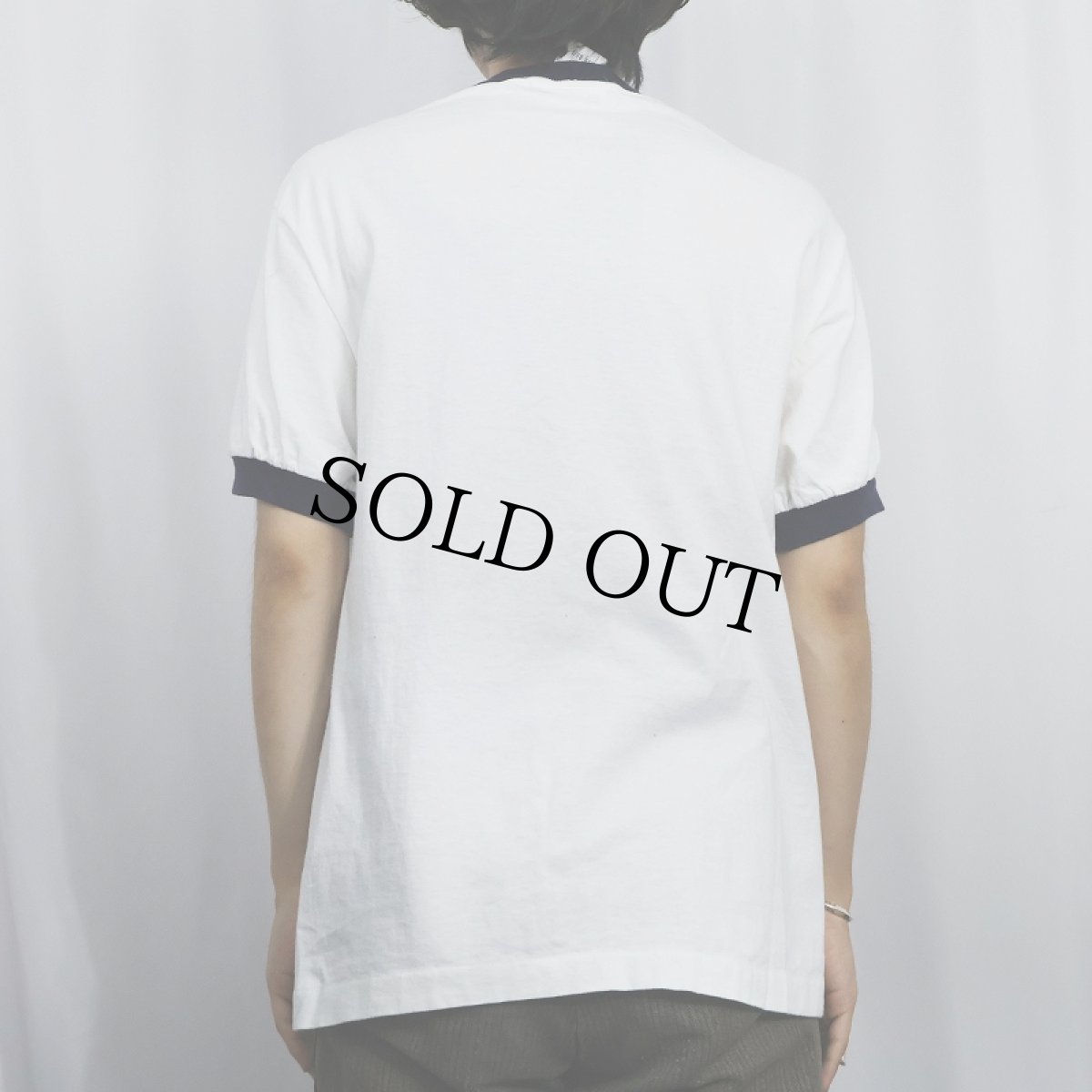 画像3: 90's Mr.Bubble USA製 バブルバスメーカー キャラクタープリントリンガーTシャツ L (3)