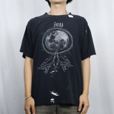 画像2: 2000's "GOJIRA" イラストプリントTシャツ BLACK XL (2)