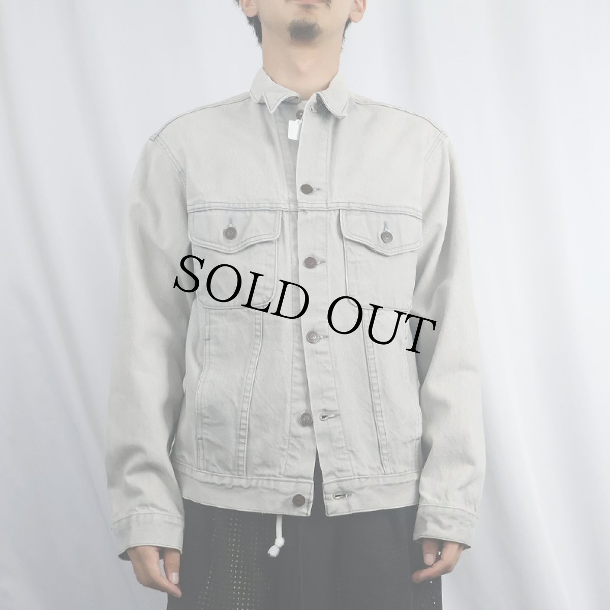 画像2: 80's gap PIONEER USA製 デニムジャケット M (2)