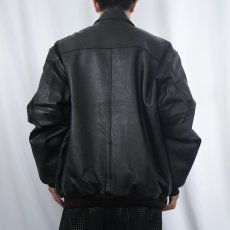 画像3: 70〜80's L.L.Bean A-2 TYPE USA製 フライトレザージャケット BROWN XL TALL (3)
