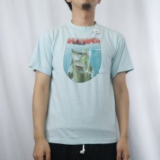 画像2: 80〜90's "HAWG" 魚イラストプリント ポケットTシャツ (2)