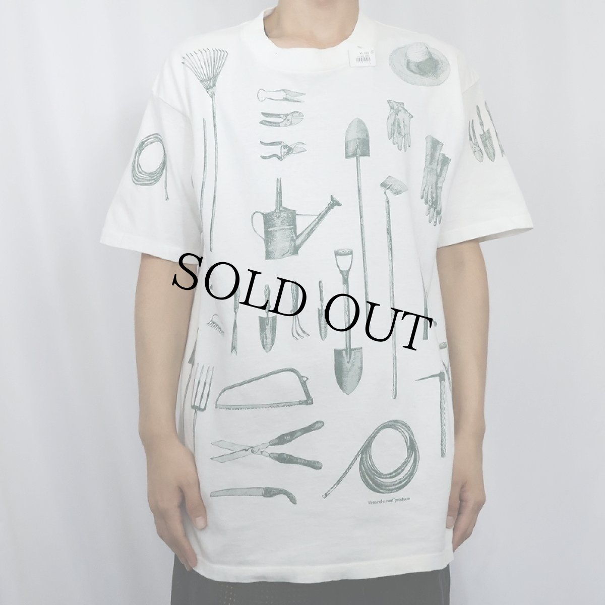 画像3: 90's rel-e-vant products 工具プリントTシャツ (3)