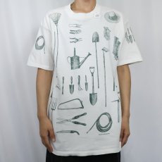 画像3: 90's rel-e-vant products 工具プリントTシャツ (3)