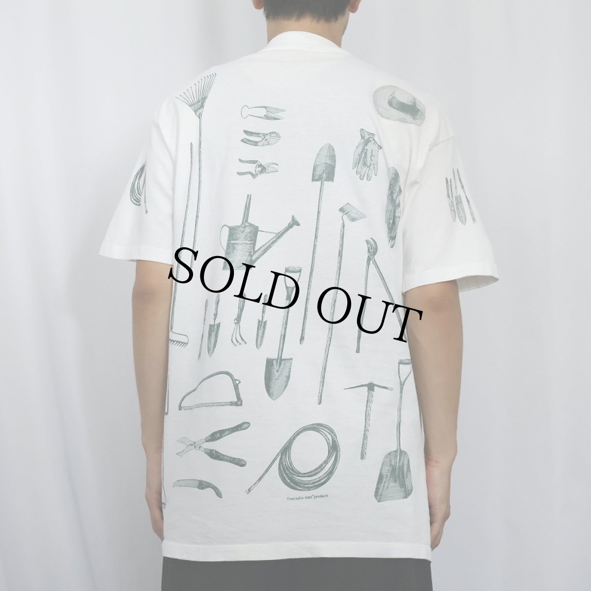 画像4: 90's rel-e-vant products 工具プリントTシャツ (4)