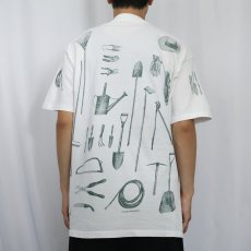画像4: 90's rel-e-vant products 工具プリントTシャツ (4)