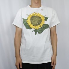 画像3: LIBERTY GRAPHICS "Dianna Dee Tyler" 向日葵イラストプリントTシャツ (3)