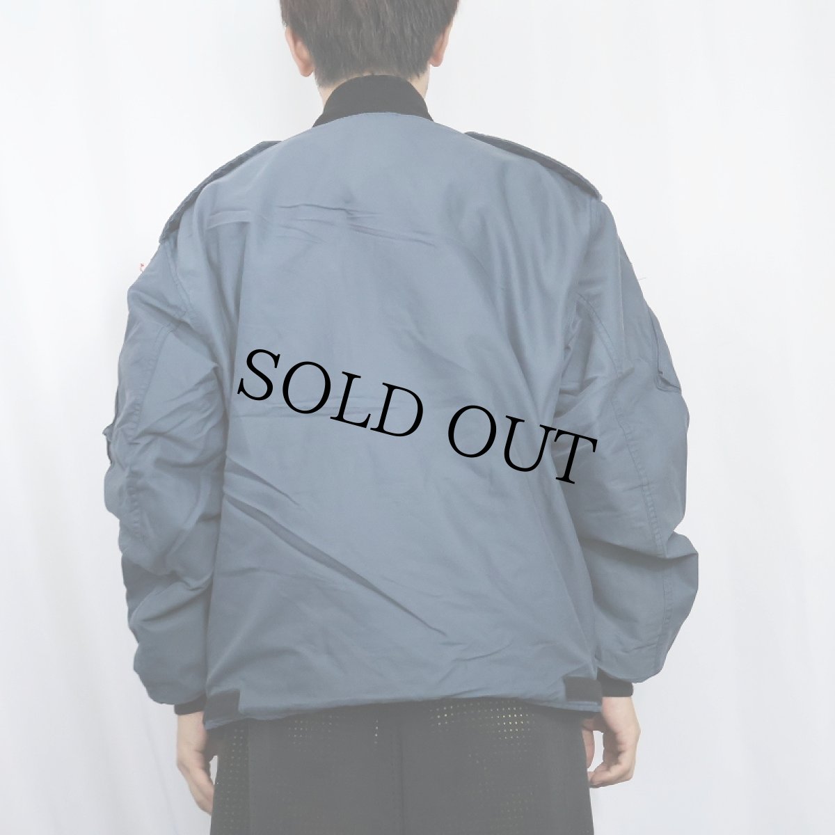 画像3: 90's ROYAL CANADIAN AIR FORCE フライトジャケット SIZE7344 (3)