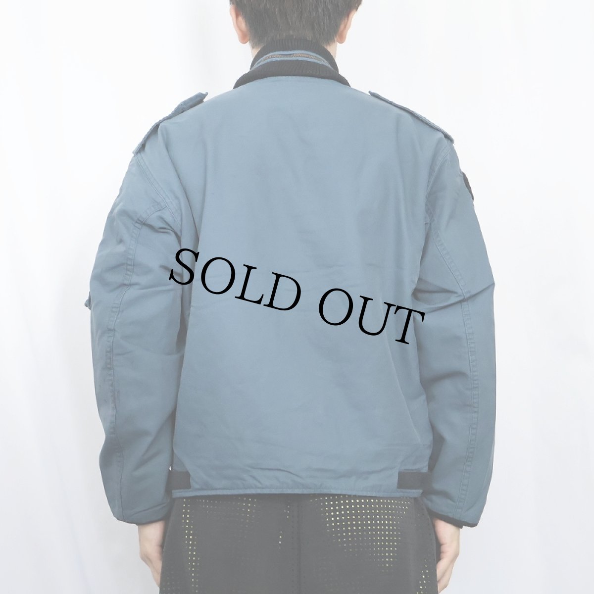 画像4: 90's ROYAL CANADIAN AIR FORCE フライトジャケット SIZE7040 (4)