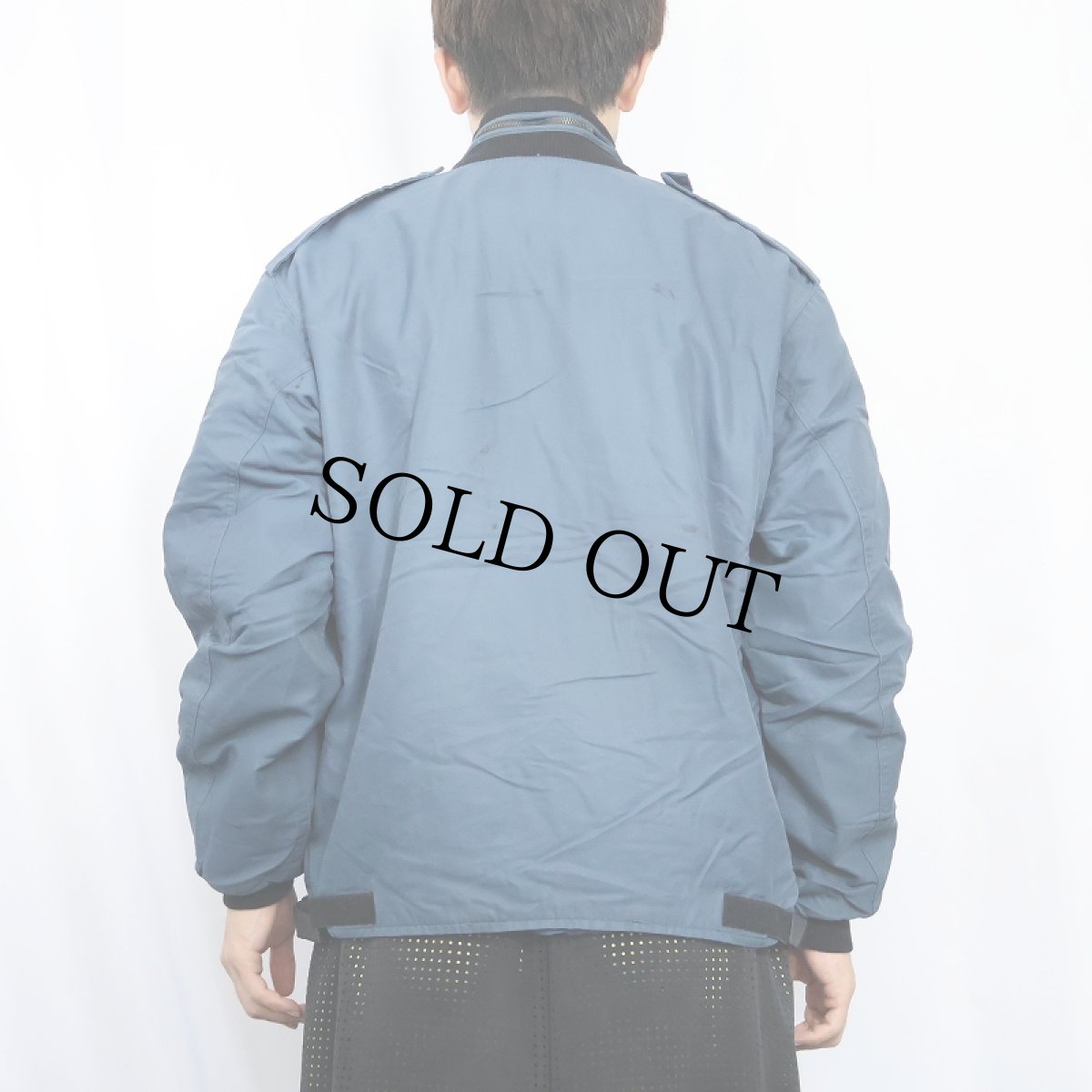 画像3: 2000's ROYAL CANADIAN AIR FORCE フライトジャケット SIZE7340 (3)