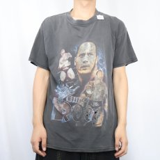 画像3: 2000's The Rock プロレスラープリントTシャツ L (3)