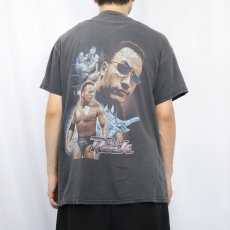 画像4: 2000's The Rock プロレスラープリントTシャツ L (4)