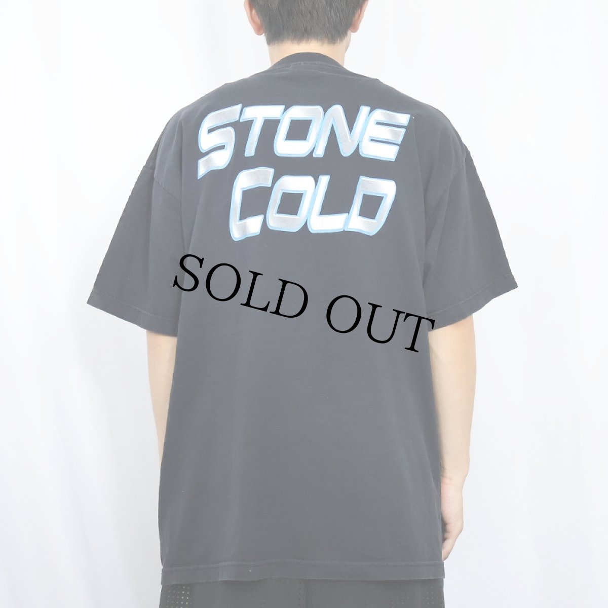 画像4: 90's Stone Cold Steve Austin "LEAN MEAN 3:16" プロレスラープリントTシャツ BLACK XL (4)