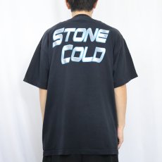 画像4: 90's Stone Cold Steve Austin "LEAN MEAN 3:16" プロレスラープリントTシャツ BLACK XL (4)