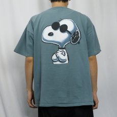 画像4: 90's SNOOPY JOE COOL USA製 "Calvin Klein" パロディプリントTシャツ XL (4)