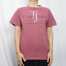 画像3: 90's TOM&JERRY USA製 "Calvin Klein" パロディプリントＴシャツ M (3)