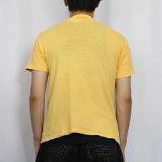 画像3: 70's Champion バータグ USA製 "MARIST" プリントTシャツ M (3)