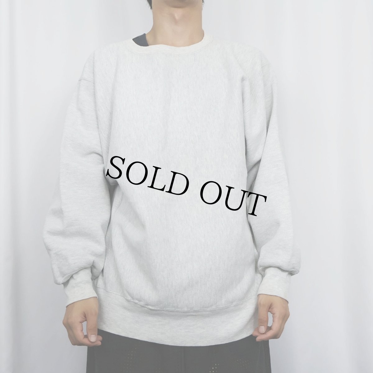 画像2: 90's Champion REVERSE WEAVE USA製 目無し スウェット XL (2)