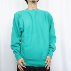 画像2: 90's Champion REVERSE WEAVE USA製 目無し スウェット GREEN XL (2)