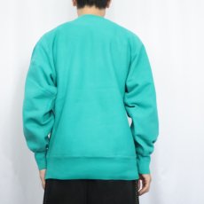 画像3: 90's Champion REVERSE WEAVE USA製 目無し スウェット GREEN XL (3)