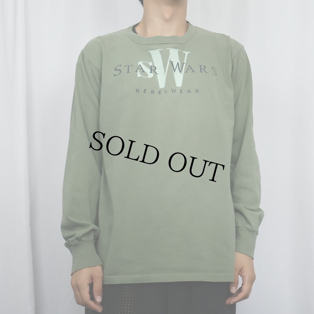 画像3: 90's STAR WARS USA製 "Clavin Klein" パロディプリントロンT L (3)