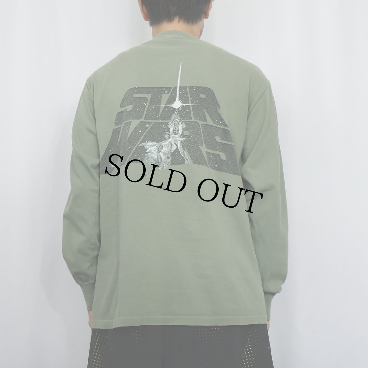 画像4: 90's STAR WARS USA製 "Clavin Klein" パロディプリントロンT L (4)