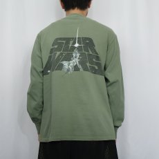 画像4: 90's STAR WARS USA製 "Clavin Klein" パロディプリントロンT L (4)