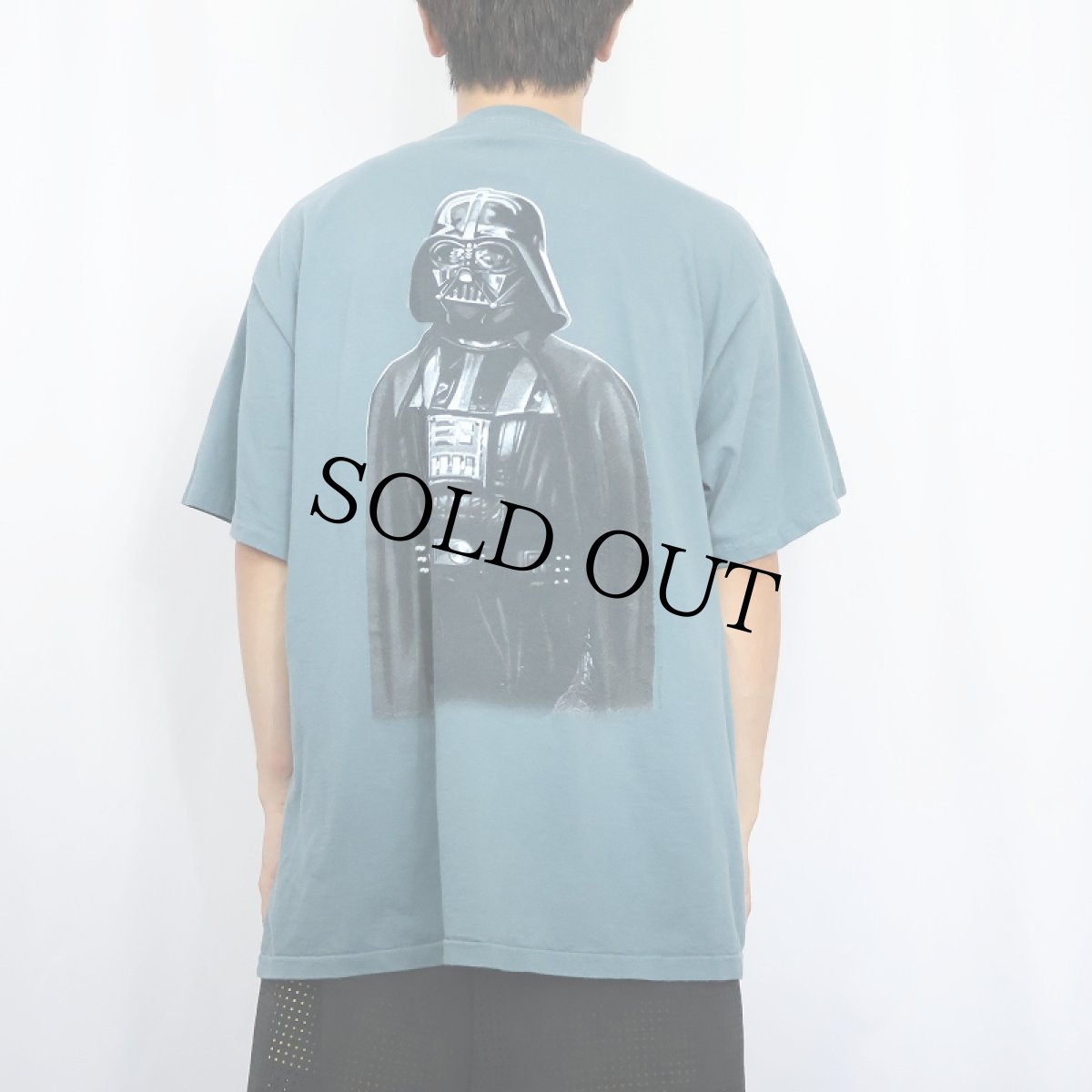 画像4: 90's DARTH VADER USA製 "Calvin Klein" パロディプリントTシャツ XL (4)