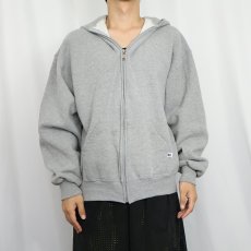 画像2: 90's〜 RUSSELL ATHLETIC スウェットジップパーカー L (2)