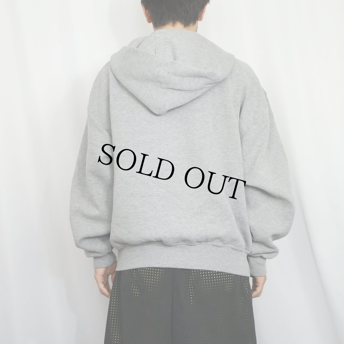 画像3: 90's〜 RUSSELL ATHLETIC スウェットジップパーカー L (3)