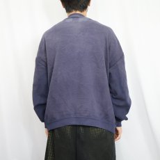 画像3: 2000's JERZEES フェードスウェット NAVY XL (3)