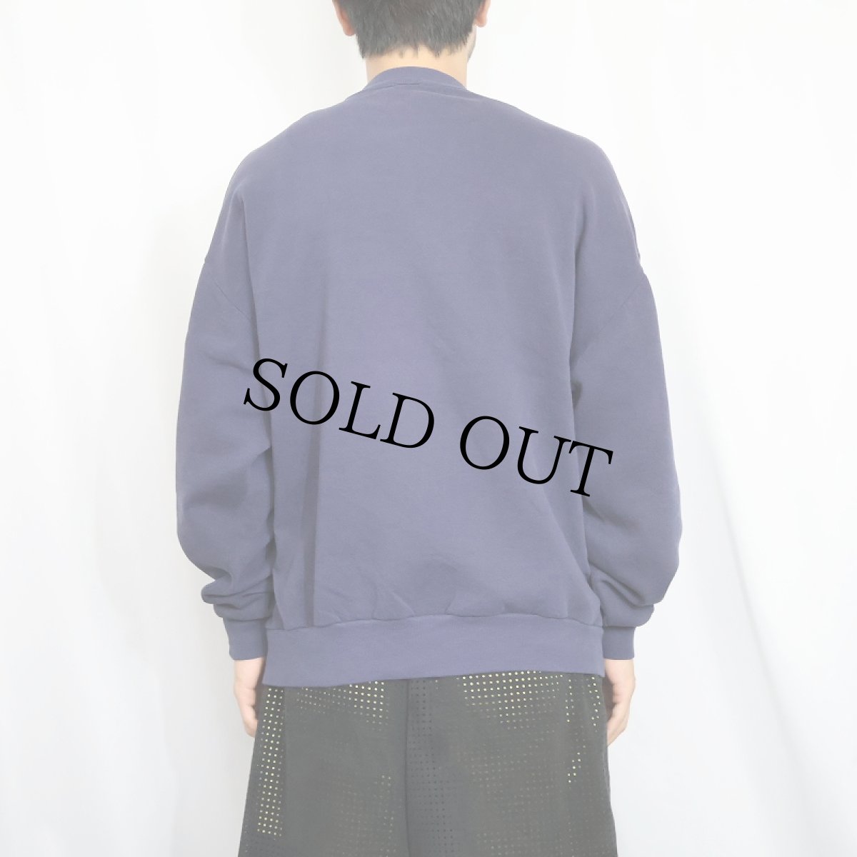 画像3: 80〜90's JERZEES USA製 無地スウェット NAVY XL (3)