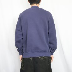 画像3: 80〜90's JERZEES USA製 無地スウェット NAVY XL (3)