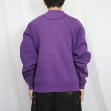 画像3: 90's LAND'S END USA製 無地スウェット M (3)