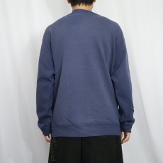 画像3: FRUIT OF THE LOOM ロゴプリント フェードスウェット NAVY L (3)
