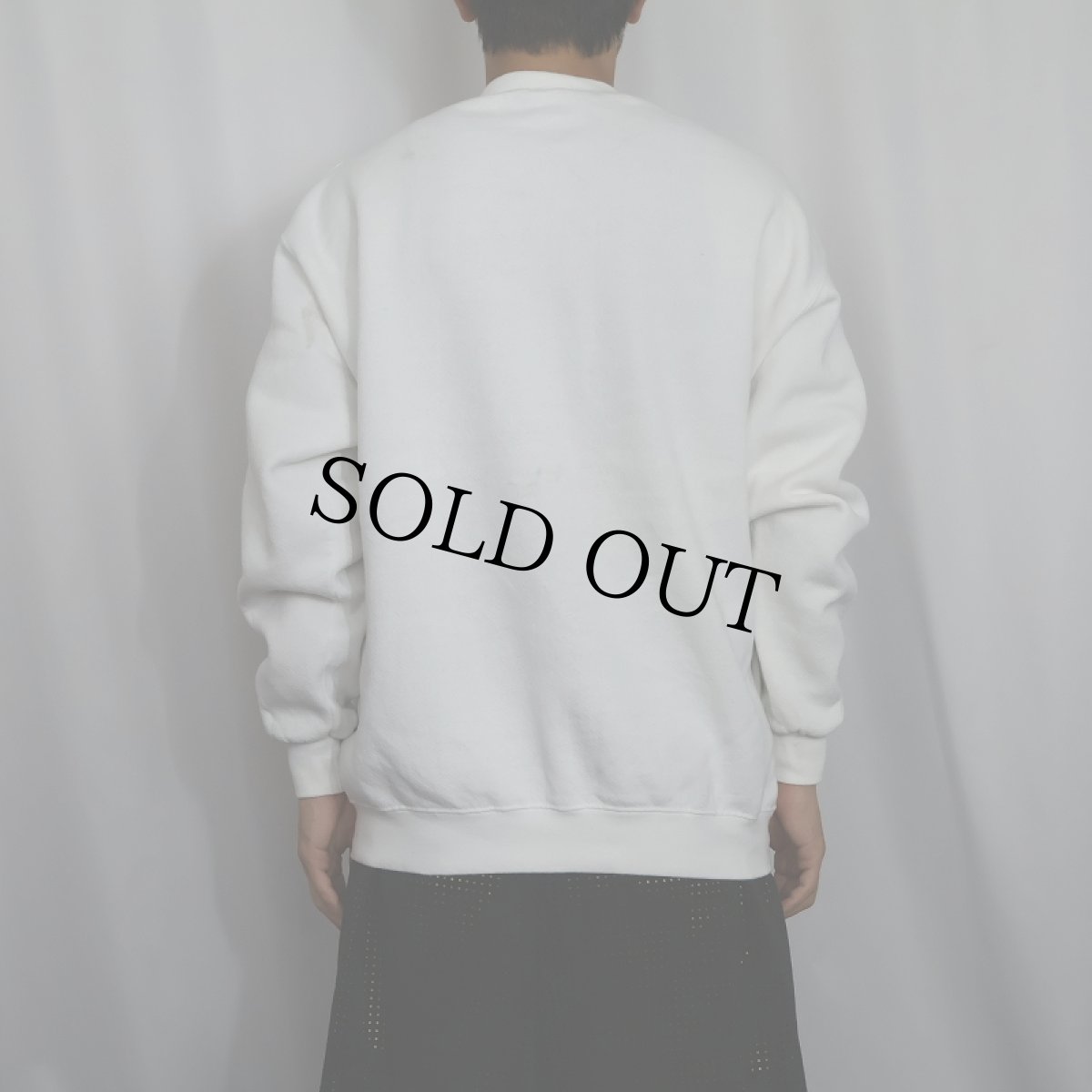 画像3: 90's Lee USA製 "NOT BOB" プリントスウェット L (3)