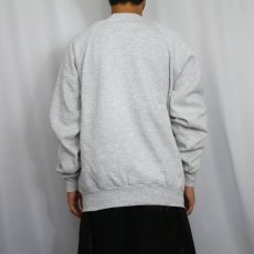 画像3: 90's USA製 "MY MAIN MAN" イラストプリントラグランスウェット XL (3)