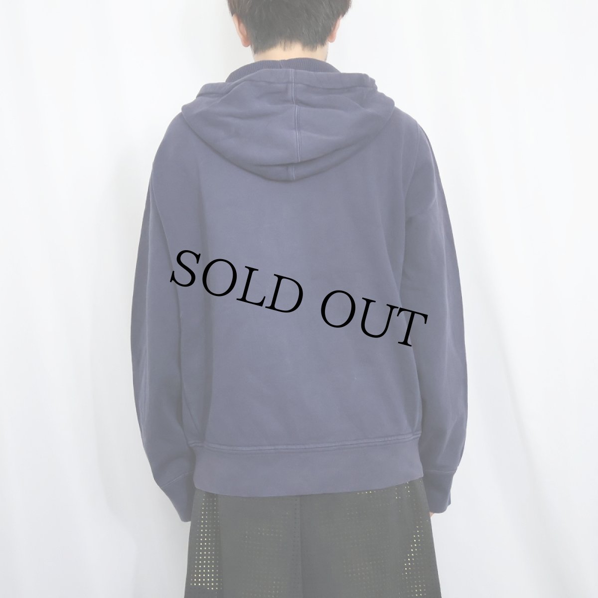 画像3: POLO Ralph Lauren REVERSE WEAVE TYPE スウェットジップパーカー NAVY L (3)