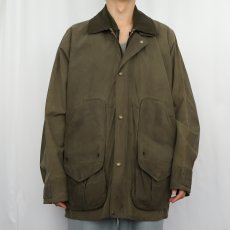 画像2: 2000's FILSON USA製 ウールライナー付き オイルドジャケット L (2)