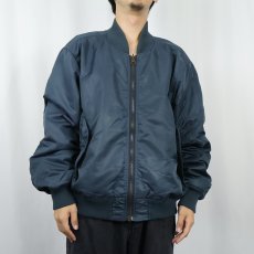 画像2: "MA-1 TYPE" フライトジャケット L (2)