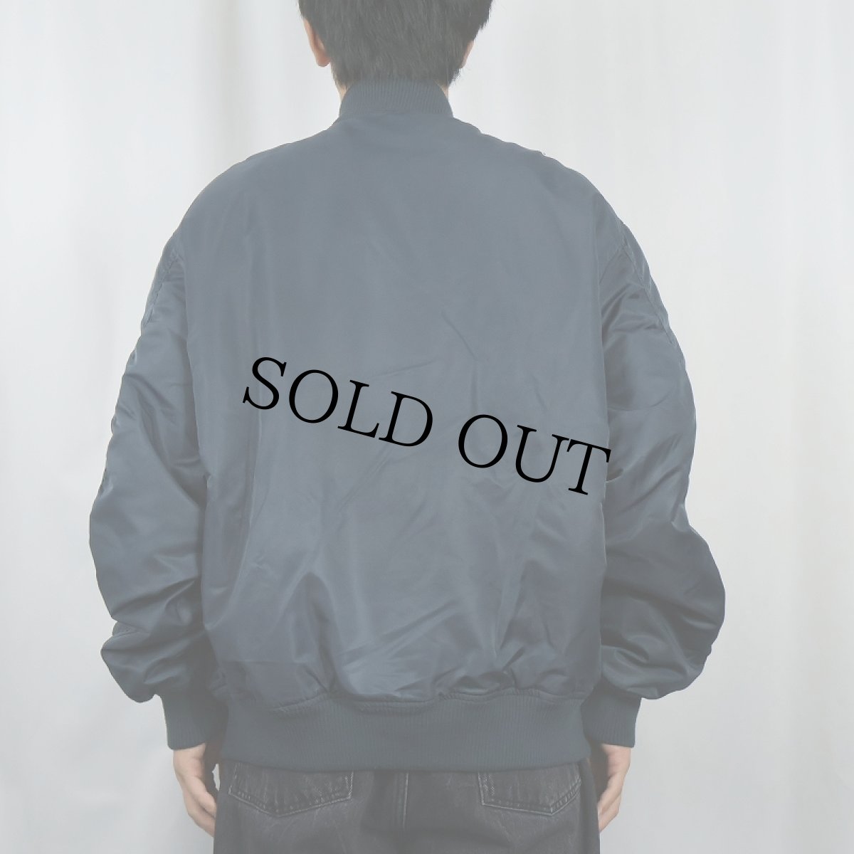 画像3: "MA-1 TYPE" フライトジャケット L (3)