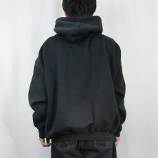画像3: 90〜2000's DISCUS ATHLETIC スウェットジップパーカー BLACK 2XL (3)