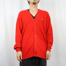 画像2: 80's The Fox JCPenney アクリルニットカーディガン XXL (2)