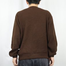 画像3: 80's The Fox JCPenney アクリルニットカーディガン L (3)
