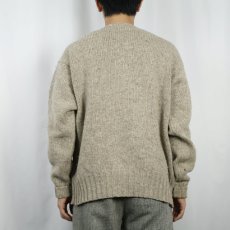 画像5: 80〜90's POLO COUNTRY Ralph Lauren USA製 "POLO SPORTSMAN" プリント ウールニットセーター L (5)