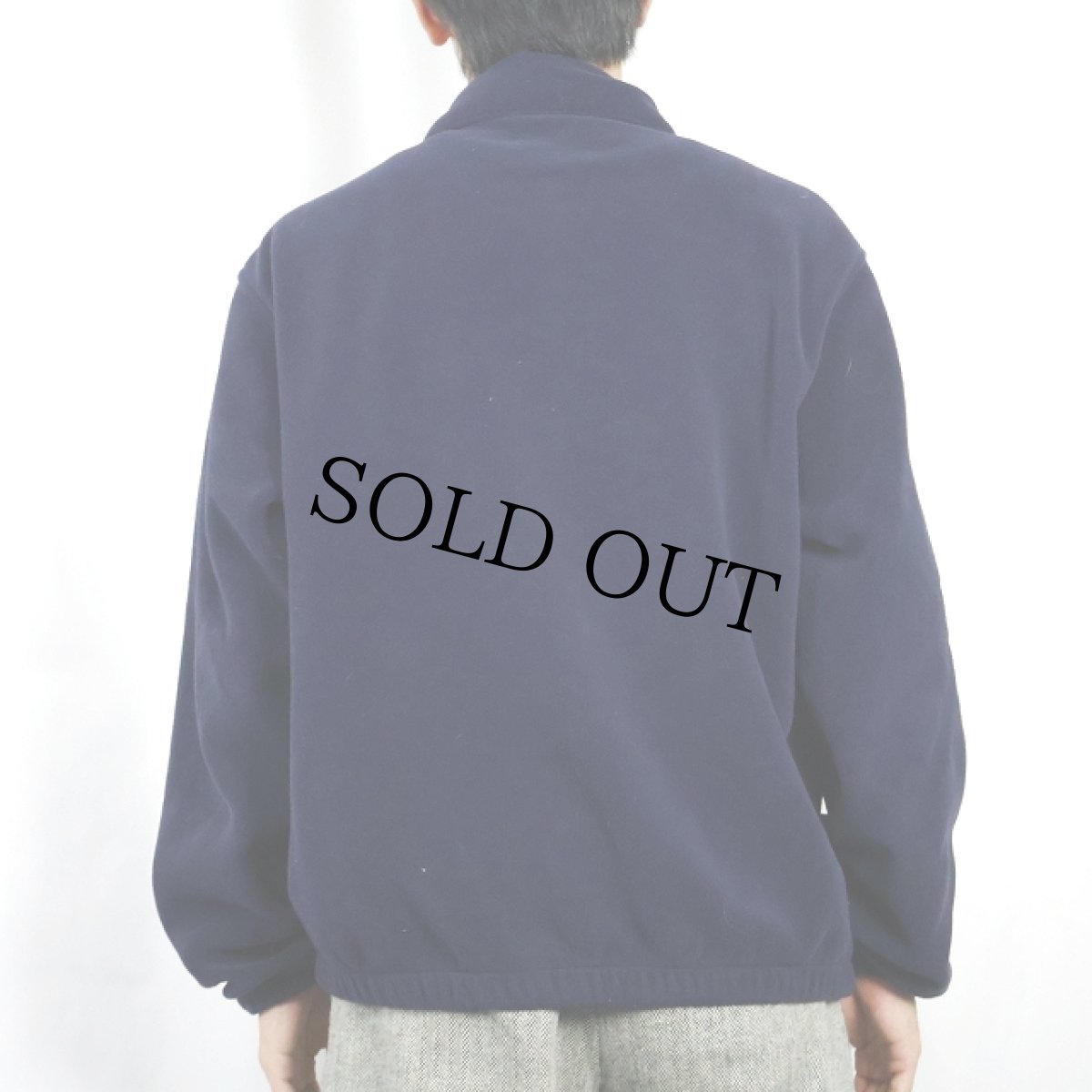 画像3: 90's POLO GOLF Ralph Lauren USA製 "POLARTEC" チンスト付き フリーススイングトップ NAVY M (3)