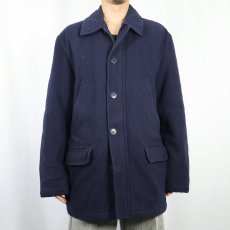 画像3: POLO Ralph Lauren ウールジャケット NAVY M (3)