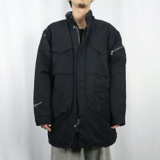 画像3: POLO Ralph Lauren “M-65 TYPE” コットンナイロン フィールドジャケット BLACK XL (3)